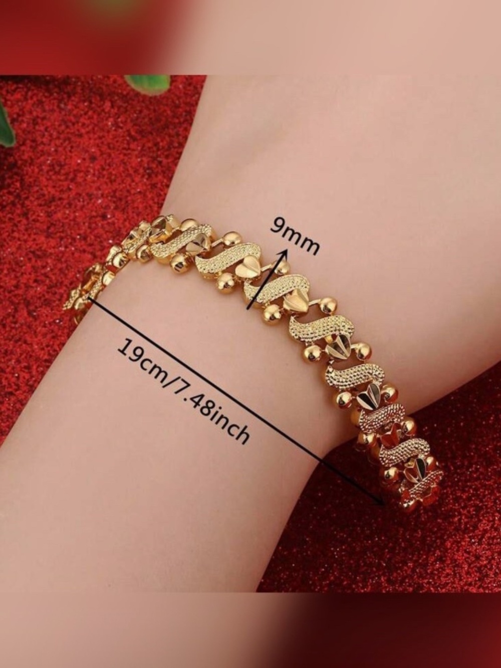 Luxury 18K Gold Plated Bracelet – Elegant and Sophisticated Design✨